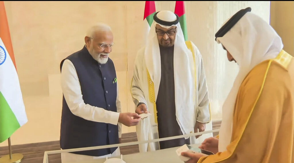 In pics PM Modi in UAE