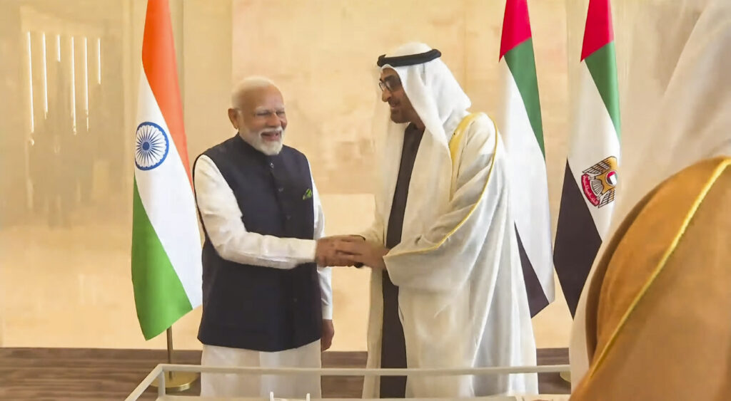 In pics PM Modi in UAE