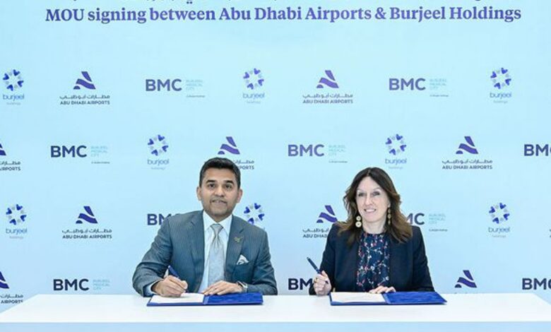 Abu Dhabi Airports, Burjeel Holdings to launch 24/7 clinic at Zayed Int'l Airport