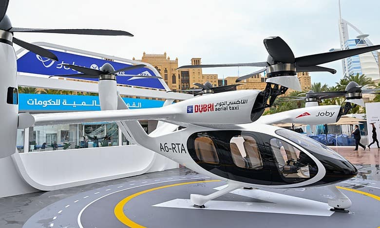 Aerial taxis to take off in Dubai by 2026