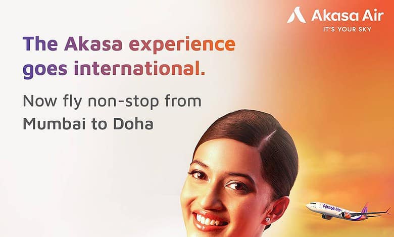 Akasa Air to begin int'l operations; first flight to Doha