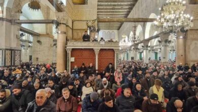 Al-Aqsa Mosque almost empty for Friday prayer due to Israeli restrictions