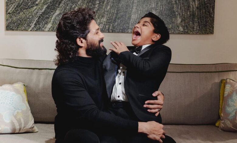 Video of Allu Arjun's son singing Shah Rukh Khan song goes viral