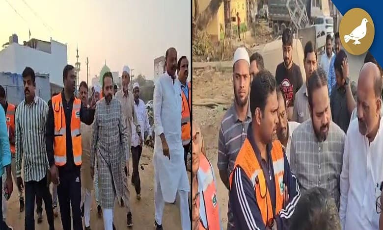 Hyderabad's Aramgarh to Zoo Park flyover works inspected