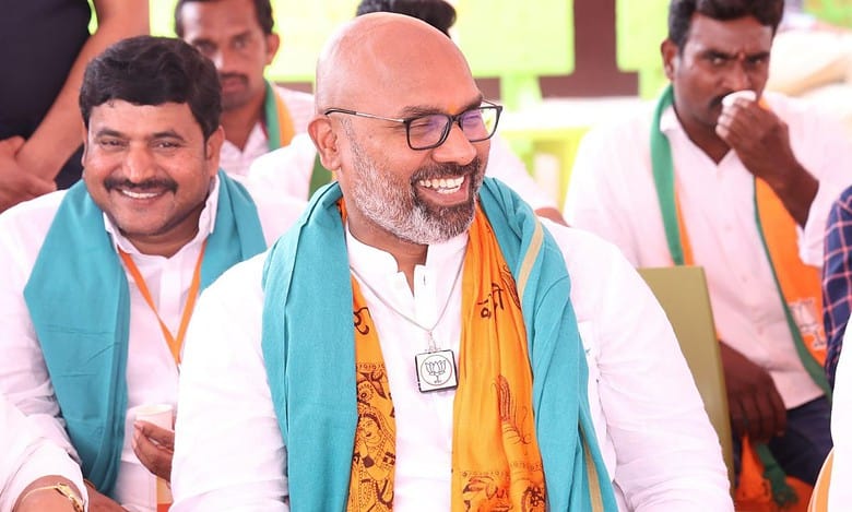 Strike-off ‘secular’ from constitution:Telangana BJP MP Arvind Dharmapuri