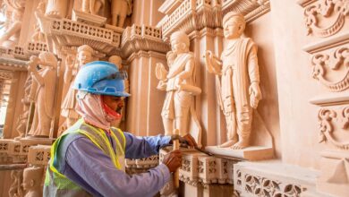 Rajasthan artisans' craft finds place at UAE’s 1st traditional Hindu temple