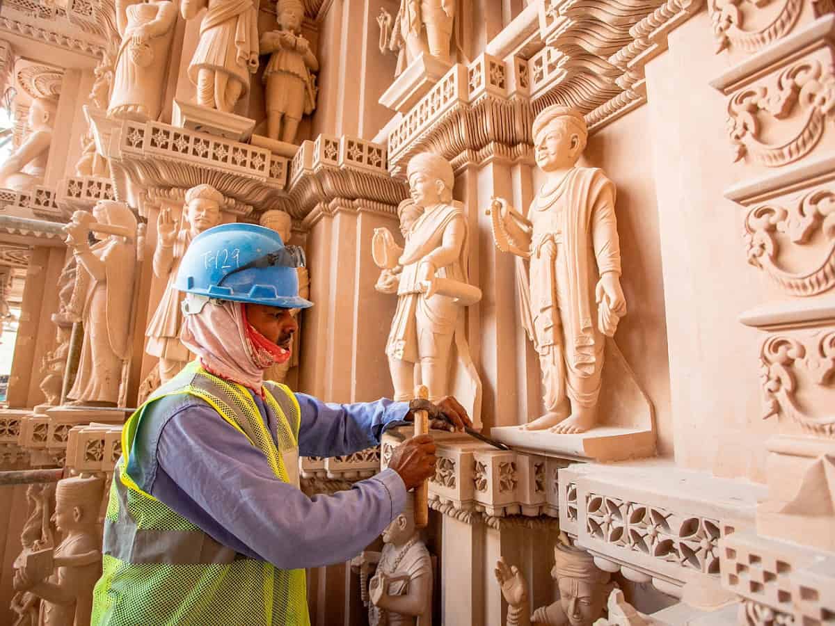Rajasthan artisans' craft finds place at UAE’s 1st traditional Hindu temple