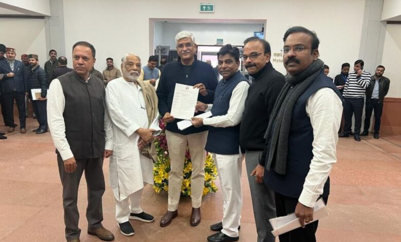 KRMB takeover: BRS MPs submit memo to Union min, express opposition
