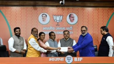 Telangana: BRS MP Pothuganti Ramulu joins BJP ahead of LS polls