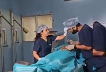 Doctor holds pre-wedding shoot inside operation theatre; dismissed