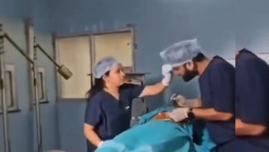 Doctor holds pre-wedding shoot inside operation theatre; dismissed