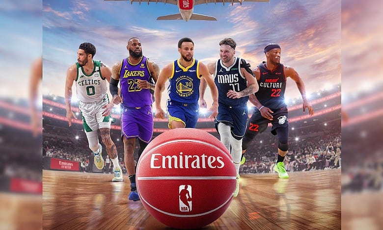 Emirates becomes official global airline partner of NBA