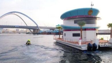 World's first mobile floating fire station opens in Dubai