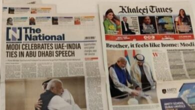 PM Modi's UAE visit gets grand coverage in Gulf newspapers