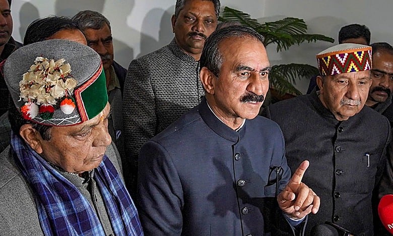 Himachal: Congress scrambles to save its govt after RS cross voting