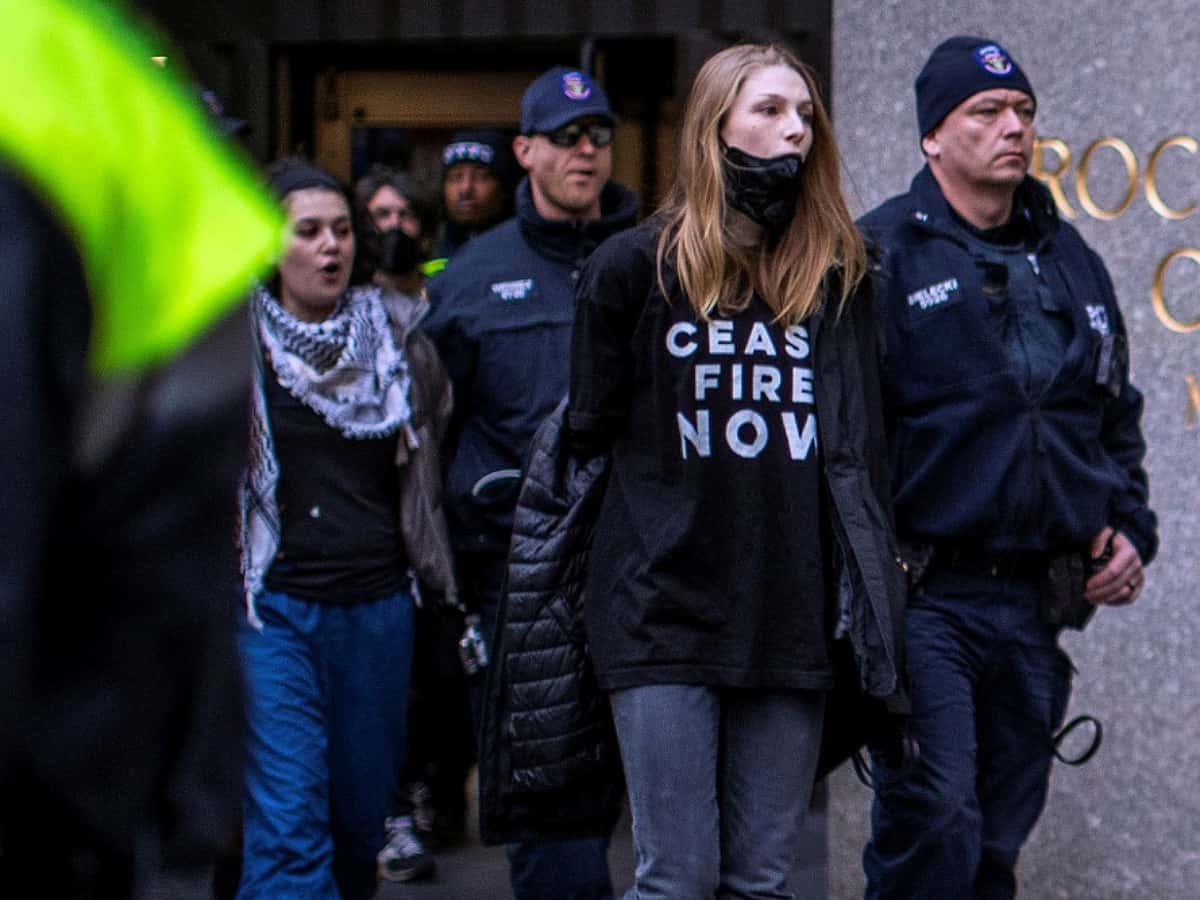 Euphoria star Hunter Schafer arrested for pro-Palestine protest in NYC