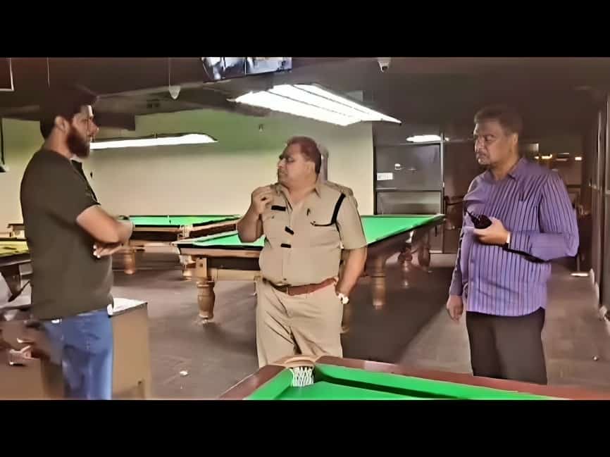 Hyderabad cop's 'filthy' language during raid at snooker parlour triggers anger