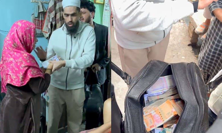 Watch: Hyderabad NGO worker distributes cash in riot-hit Haldwani, accounts to be frozen