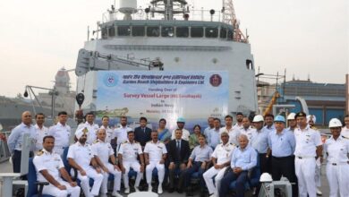 Indian Navy to induct survey vessel Sandhayak in Vizag on Saturday