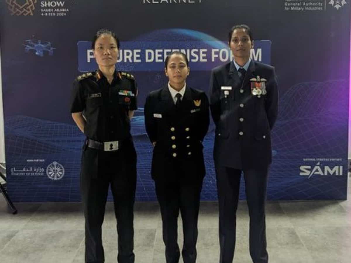 World Defence Show in Riyadh: India's women power in armed forces on full display