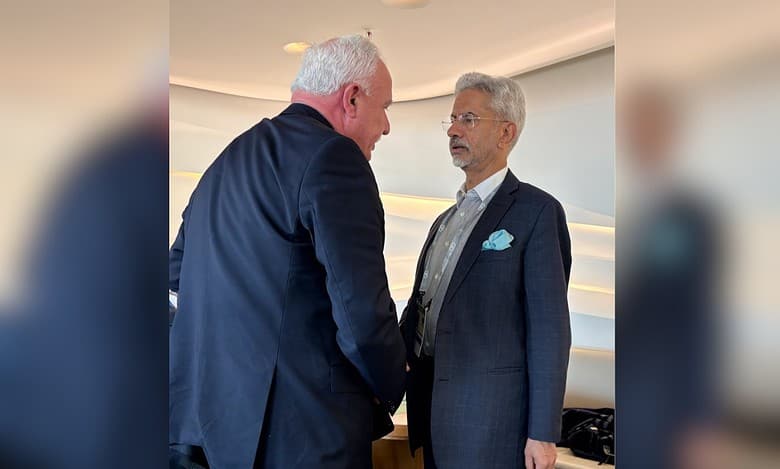 Jaishankar talks Gaza situation with Palestinian counterpart al-Maliki
