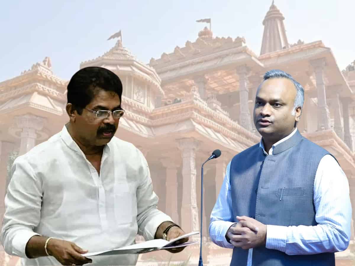 Karnataka Assembly: Sparks fly over Ayodhya Ram temple, Hanuman flag issues