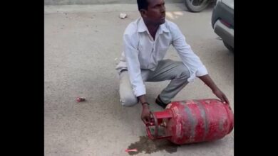 Did gas agency send water in LPG cylinder in Telangana?