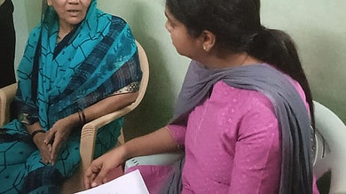 MLA Parnika Reddy visits the family of Sufiyan who is stranded in Russia