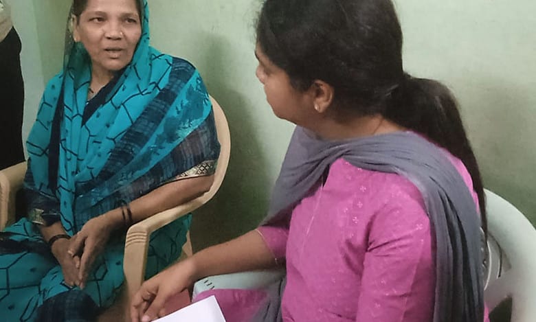 MLA Parnika Reddy visits the family of Sufiyan who is stranded in Russia