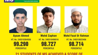 JEE Main exam 2024: MS students shine with outstanding performance