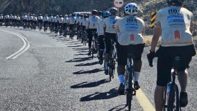 Watch: UK cyclists pedal 550 km from Makkah to Madinah for charity