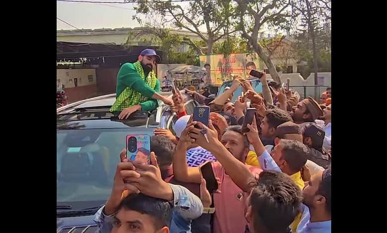 Mohammed Shami visits Kaliyar Sharif Dargah