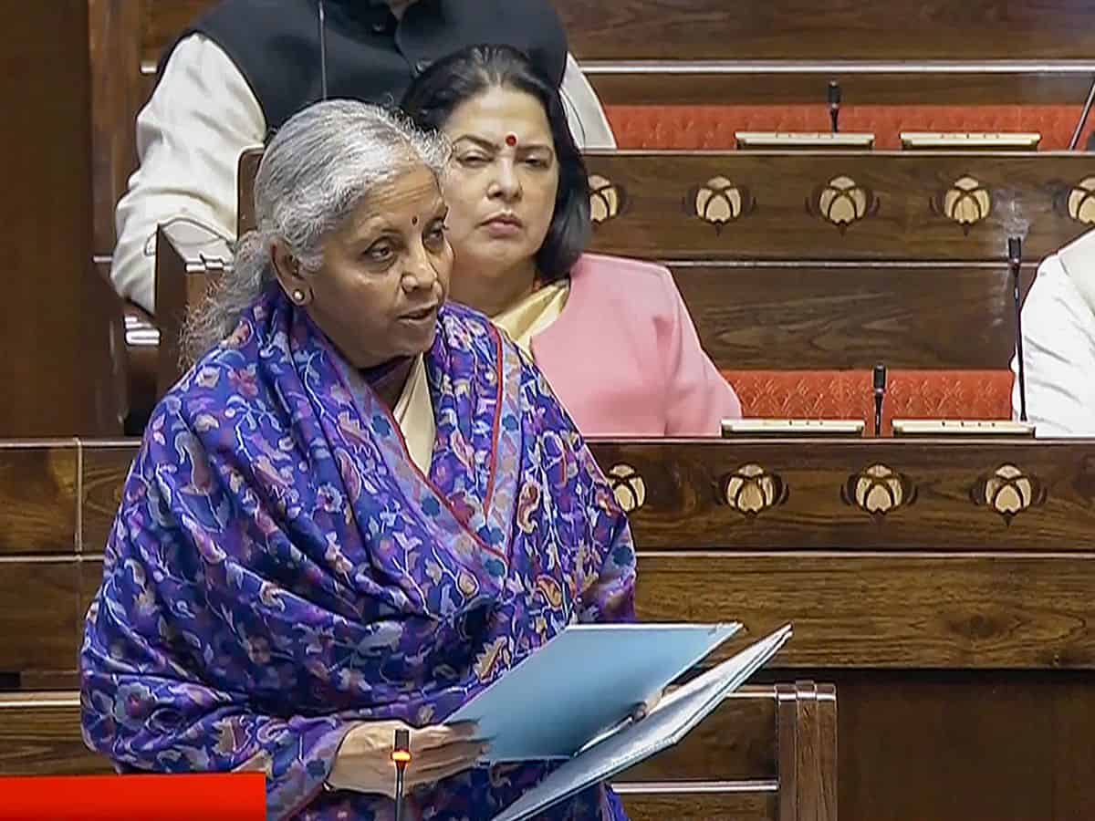 Nirmala Sitharaman in Lok Sabha- Feb 8 2024