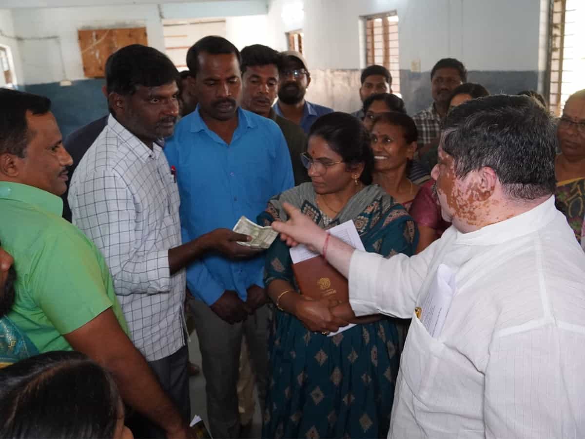 Telangana Minister pays surprise visit to school, addresses student woes