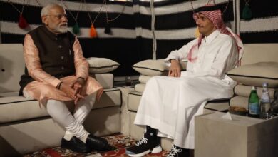 PM Modi holds talks with Qatari Emir Tamim bin Hamad Al Thani