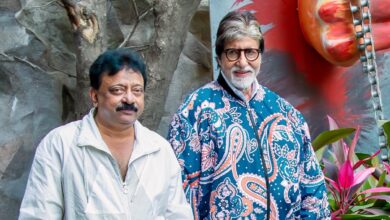 Amitabh Bachchan meets Ram Gopal Varma in Hyderabad