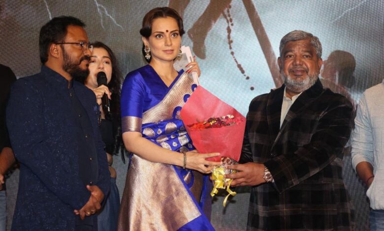 Ahead of LS polls, Kangana unveils Razakar movie's trailer