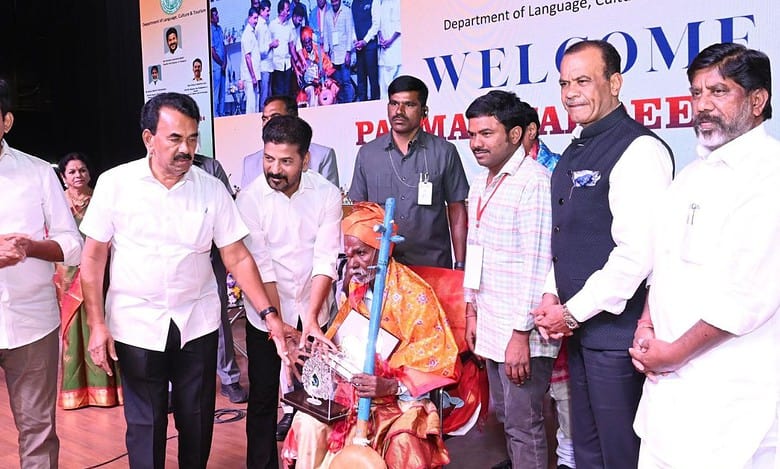 Rs 25 lakhs, pension for Padma award winners: Telangana CM Revanth