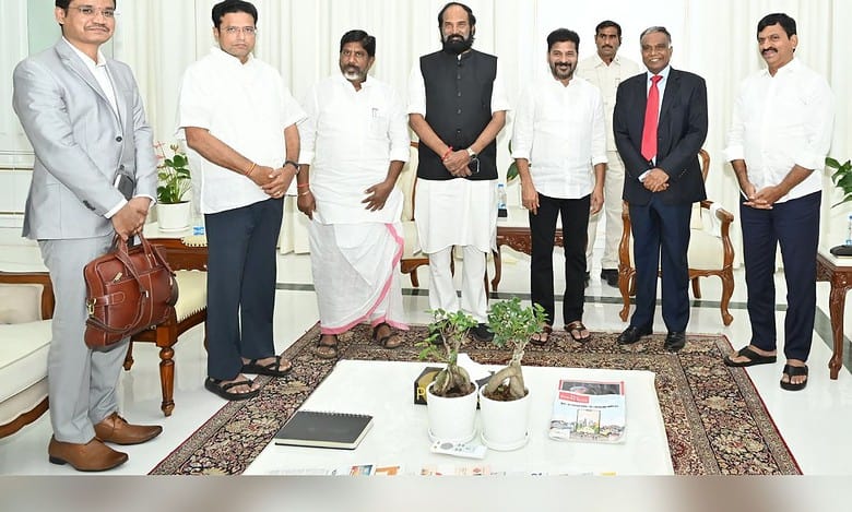 Telangana CM talks Musi revival project with New Development Bank DG