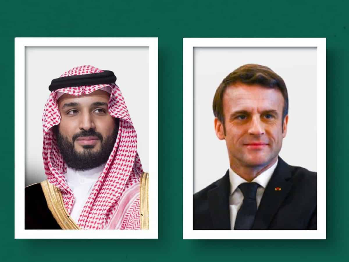 Saudi Crown Prince, French Prez discuss regional, int'l issues