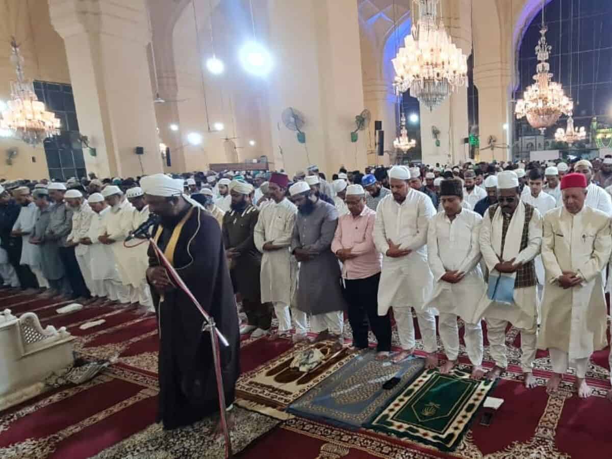 Shab-e-Meraj observed with religious fervour in Hyderabad