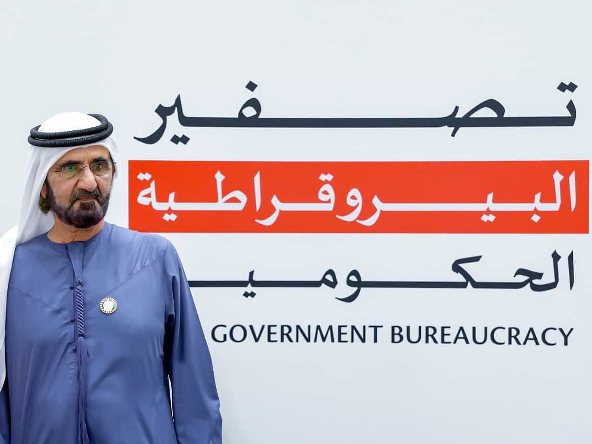 Sheikh Mohammed orders cancellation of 2K govt procedures
