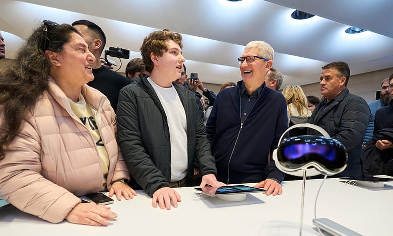 Some customers had tears in their eyes at Vision Pro launch: Tim Cook