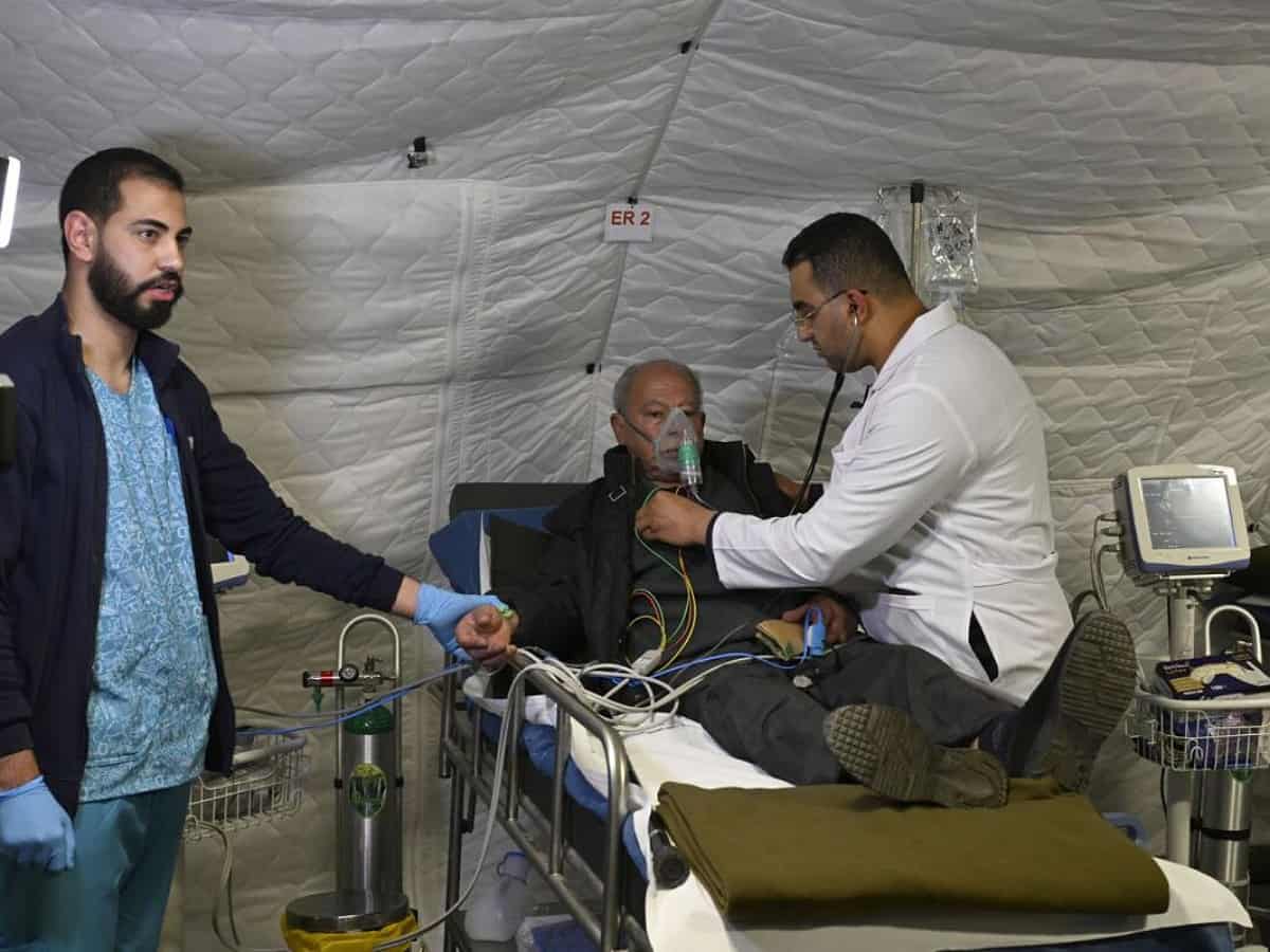 UAE's floating hospital in Al Arish starts receiving Gaza patients