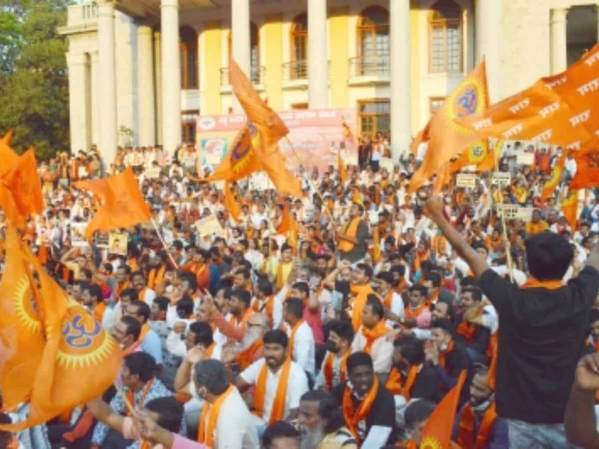 Bajrang Dal launches Hanuman Dhwaj campaign in Karnataka