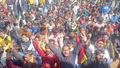 UP: Hindutva workers protest Bajrang Dal leader arrest, allege 'foul play'
