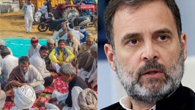 Rahul speaks with injured farmer, slams Modi government
