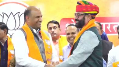 Rajasthan: Four-time Congress MLA Mahendrajeet Malviya joins BJP