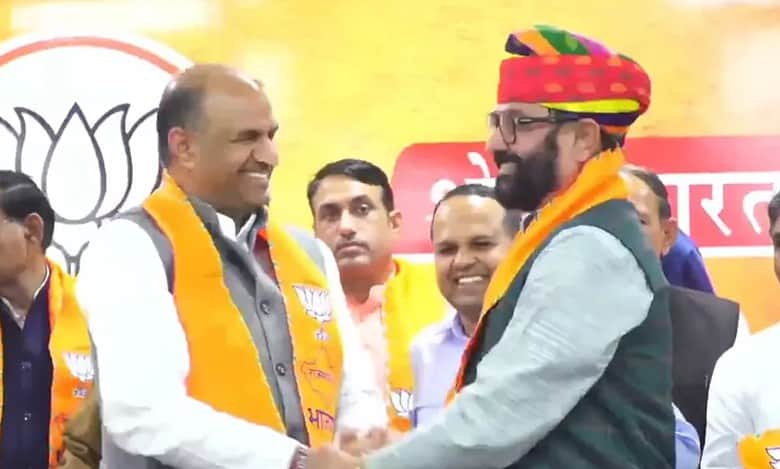 Rajasthan: Four-time Congress MLA Mahendrajeet Malviya joins BJP