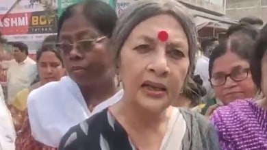 West Bengal: Brinda Karat stopped from going to Sandeshkhali